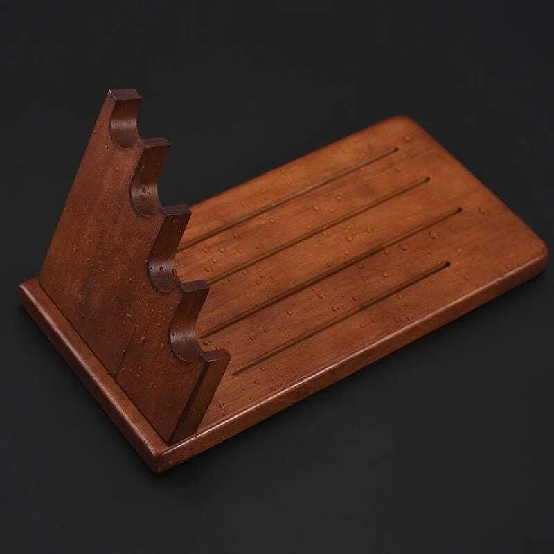 柒宗师刀架实木刀架手工家用