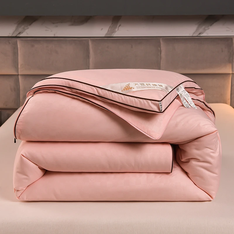 子母被四季通用二合一拉链款大豆纤维秋冬季加厚保暖被子被芯冬被