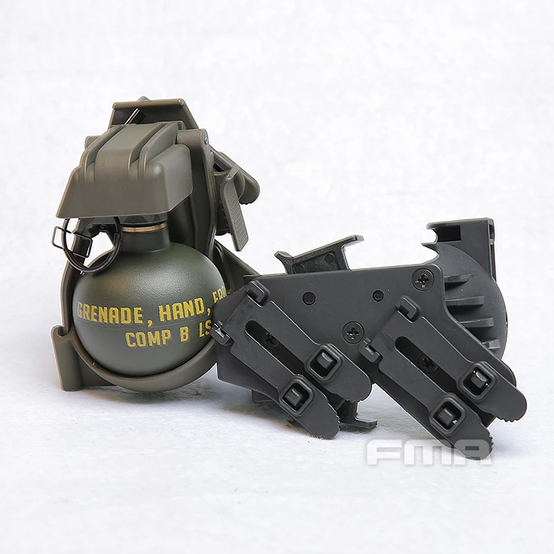 FMA 户外扮骚装备 M67尼龙塑料模型 快取套 吃鸡玩具 TB1332