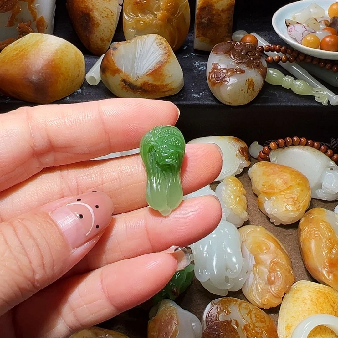 和田玉颈饰未镶嵌嫣*