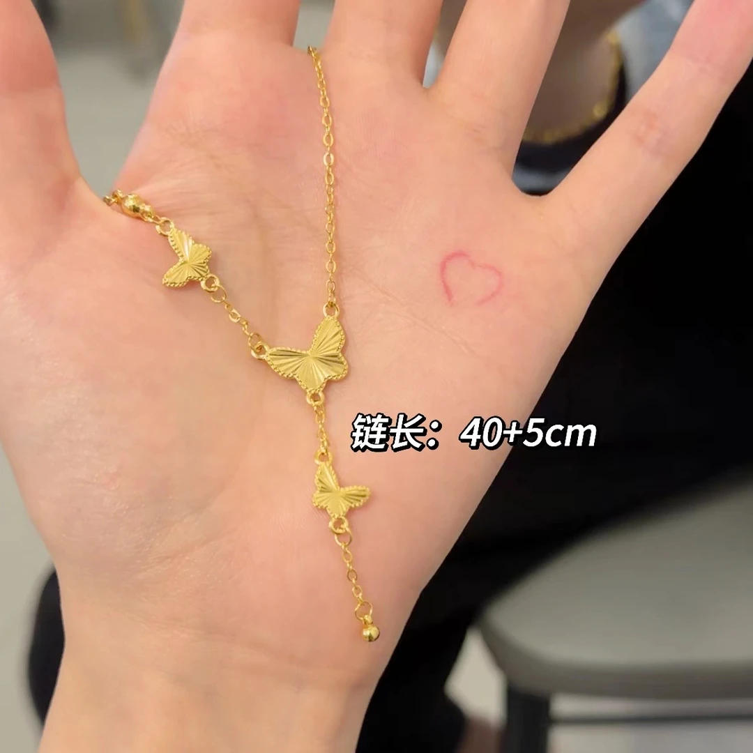 铜合金项链 BIBI【镭射蝴蝶】项链BB041-1