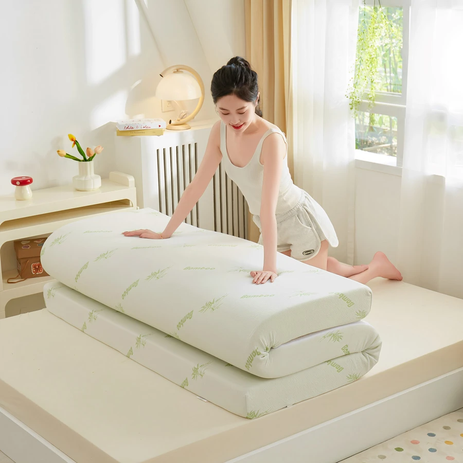 海绵床垫针织防滑儿童家用宿舍酒店用定制高密度硬垫软垫柔软亲肤