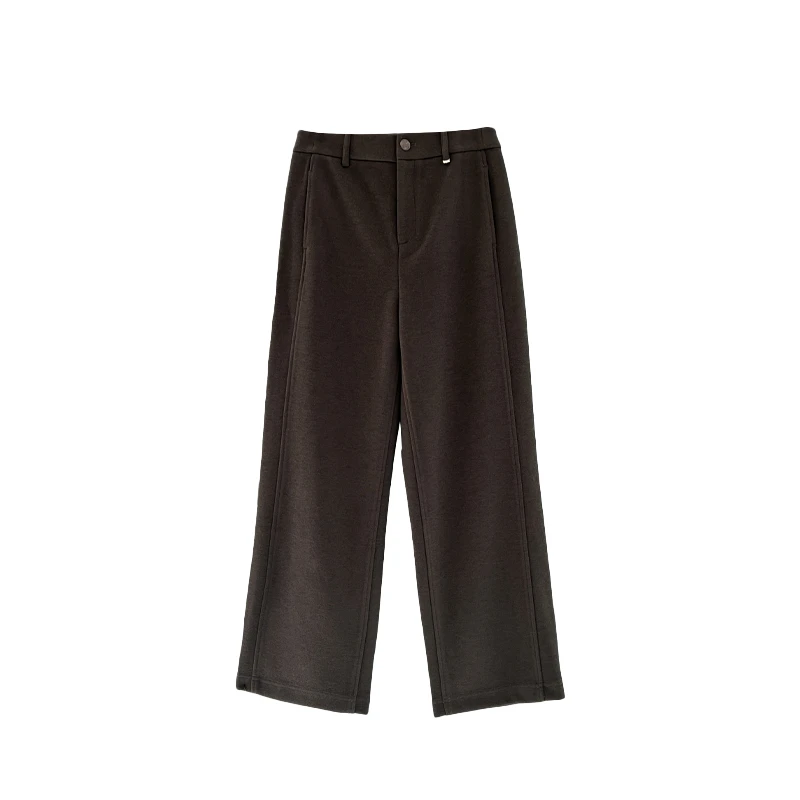 【长靴裤】小禾御用色纺花毛呢裤2L11K0691