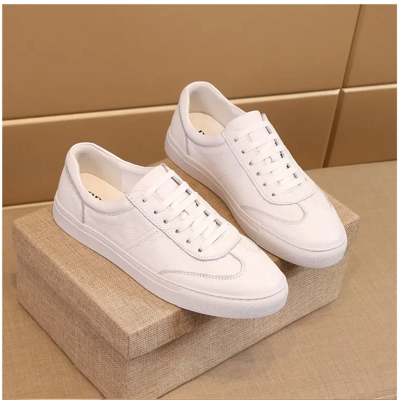 BOATCAMEL欧洲站 秋季韩版男鞋潮流男士休闲鞋百搭小白鞋板鞋男潮