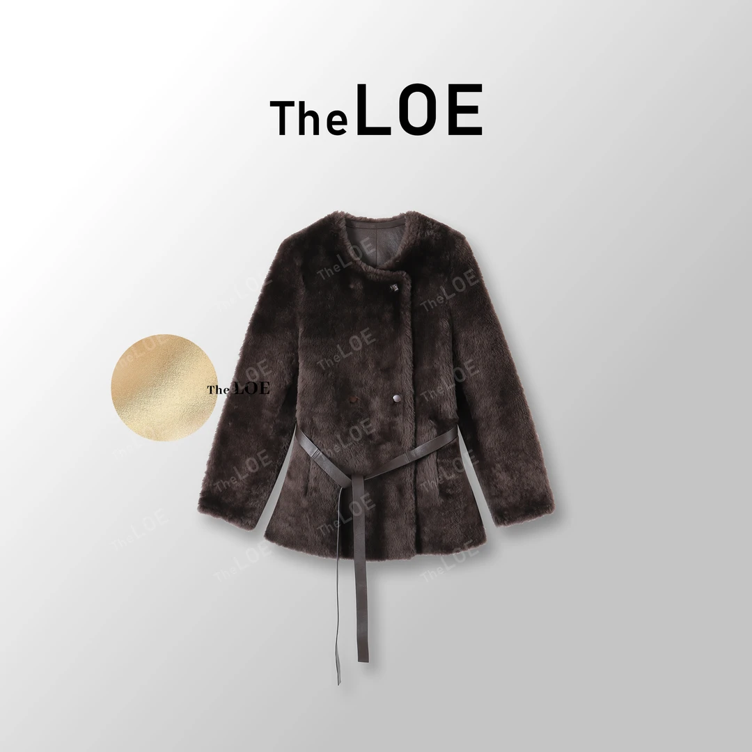 TheLOE/[妗贵南非洛曼]奢贵系列 绵羊皮 皮毛一体外套#LE-7P-111