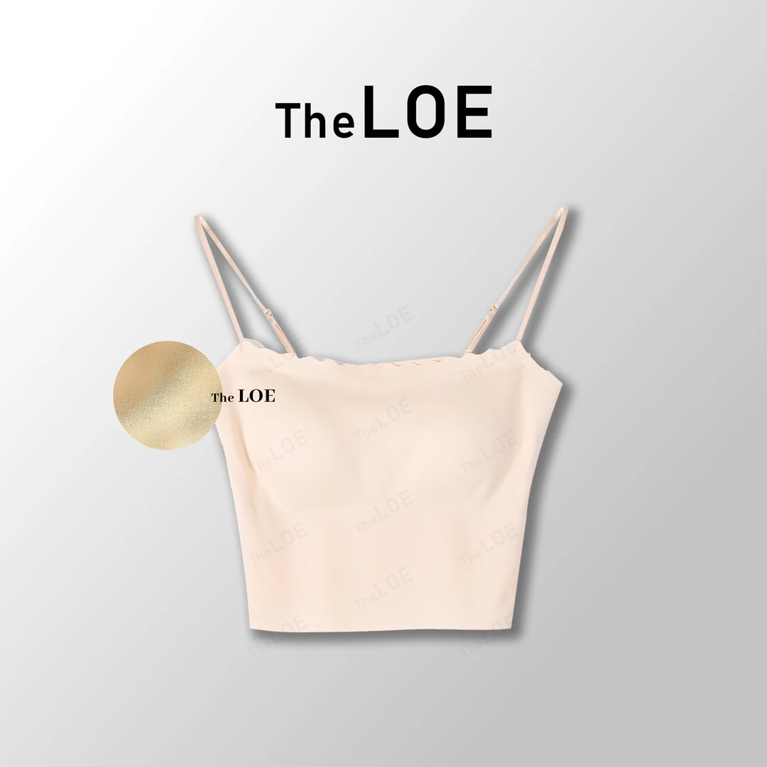 TheLOE/5.13easy wera-速配/陪我度春夏 桑蚕丝法式吊带#LE-0484