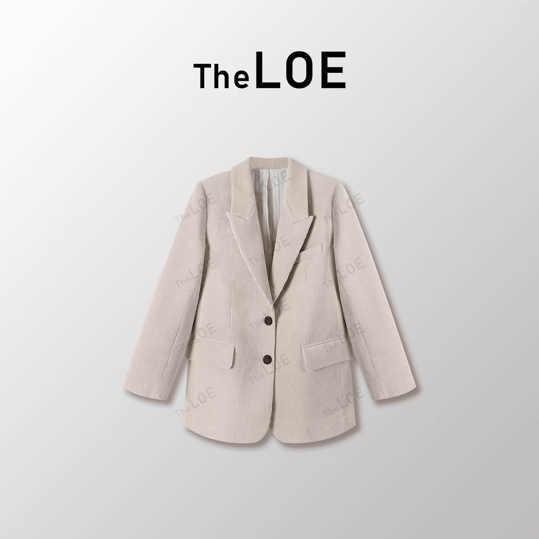 TheLOE/「温斯顿」老钱复古宽松西装外套#12.30X-G1168