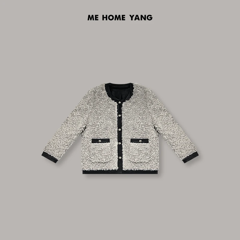 ME【迷雾香茶】重工轻奢时尚百搭宽松休闲新款外套MEQC3626