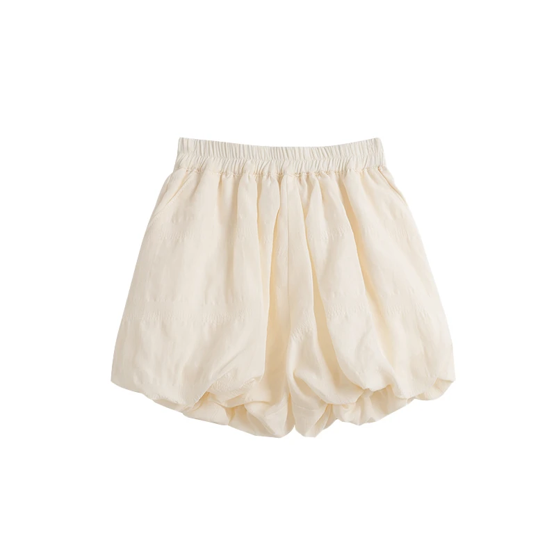 UCNOO与虫儿童短裤24夏季新款女宝宝休闲裤百搭舒适柔软花苞裤