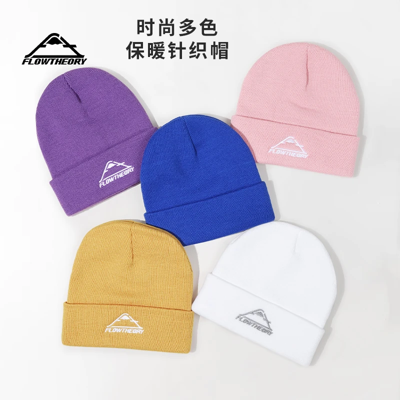 FT冬季滑雪针织帽运动骑行防寒百搭冷帽男女加厚保暖防风户外装备