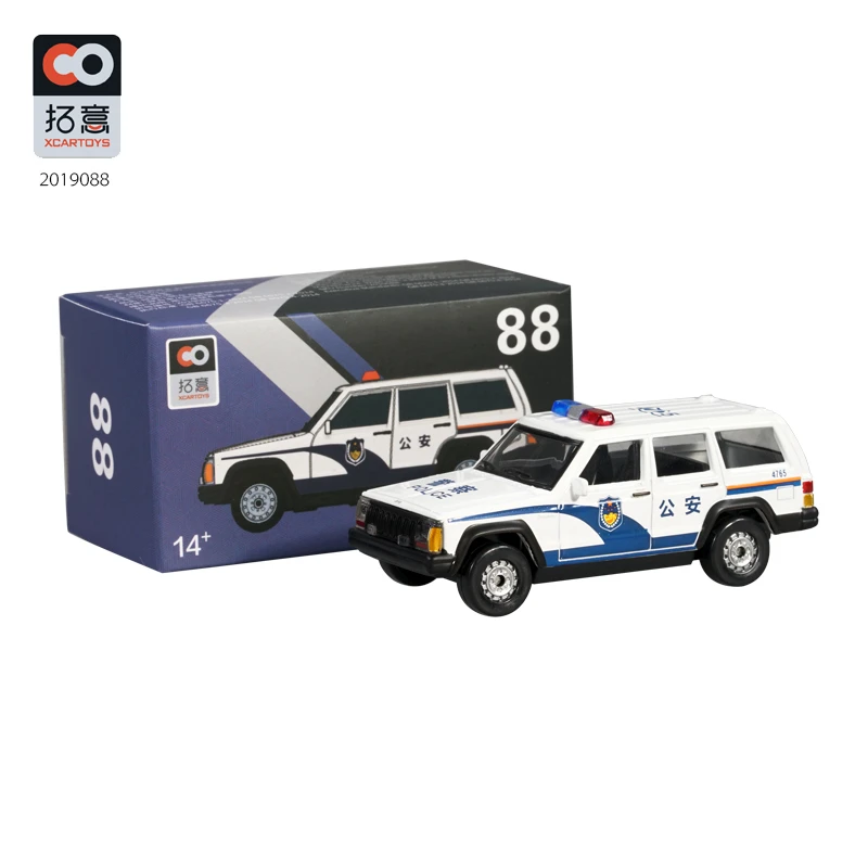1/57 拓意 jeep 切诺基SUV避震越野车 Cherokee汽车模型玩具车