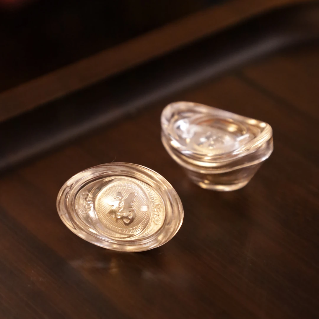 足银银制品 【心如珠宝】银元宝（到手一件）
