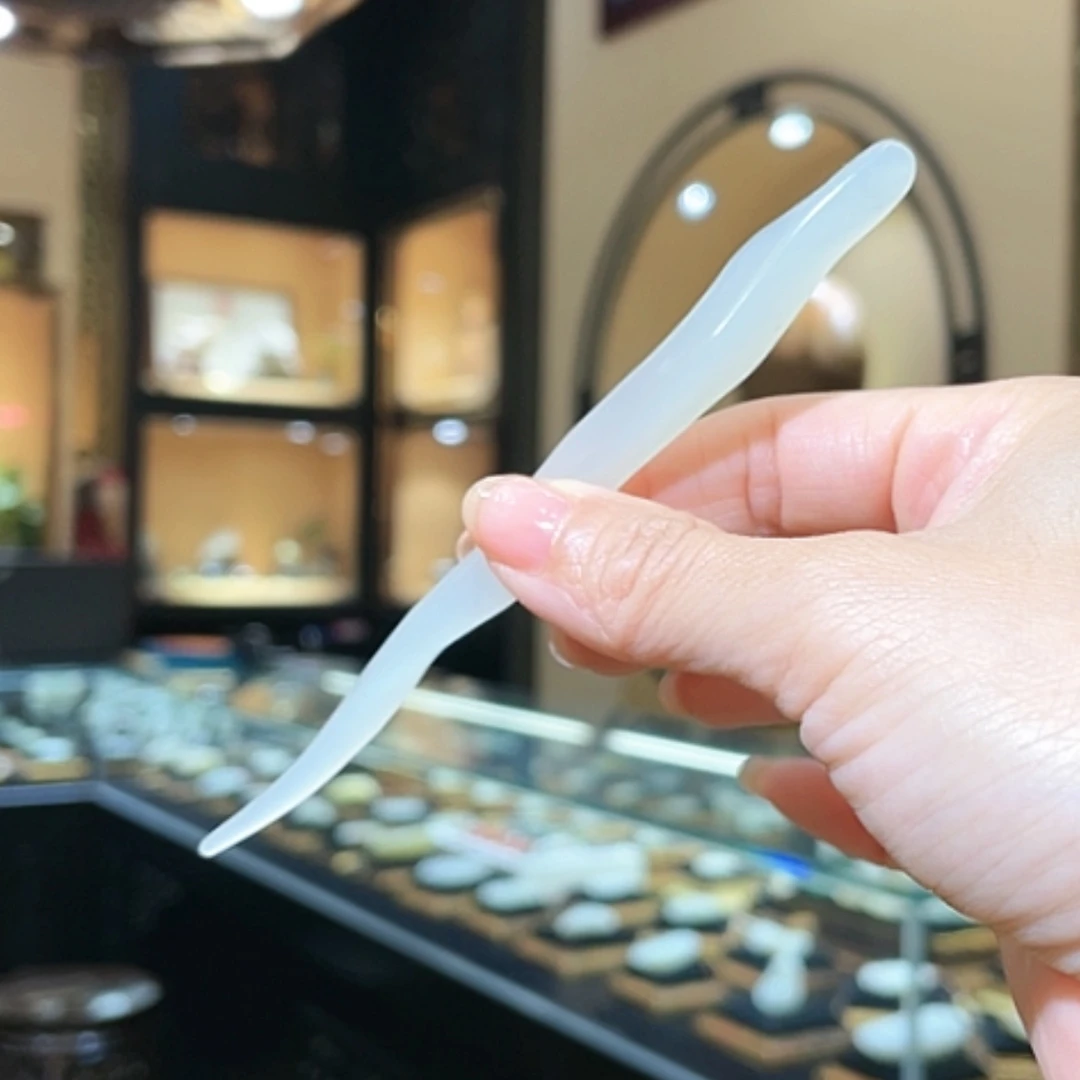 【闪购商品】和田玉发簪/茶拨未镶嵌
