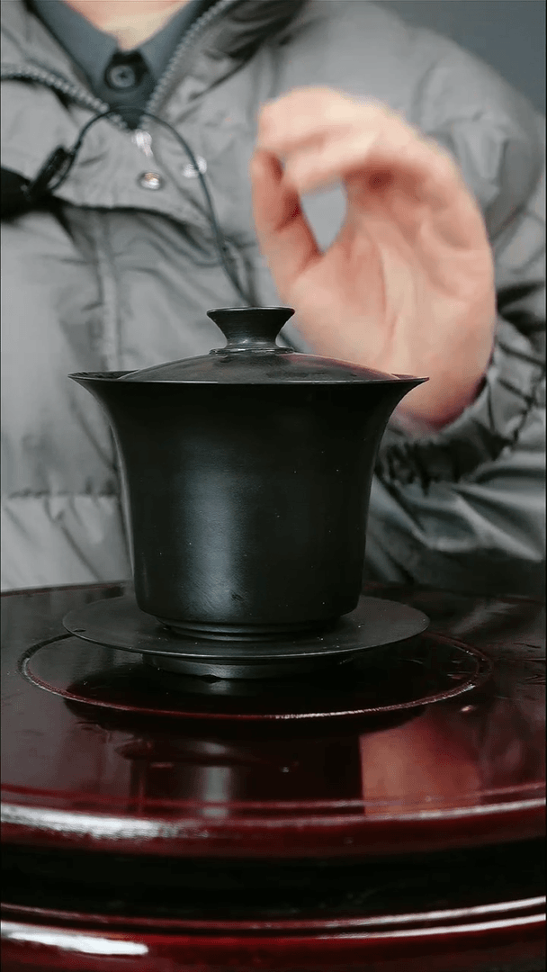 【闪购商品】陶瓷壶1 视频同款百克=倒挂金钩三才盖碗