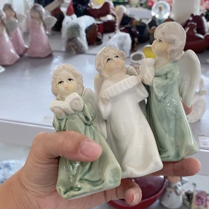 摆件俩**妈瑕疵摆件除偏远地区满25包邮