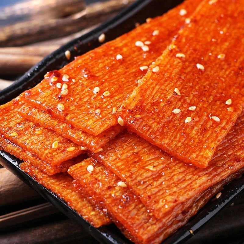 森吧魔力辣片辣条网红爆款湖南特产麻辣面筋休闲食品0怀旧小笋1g