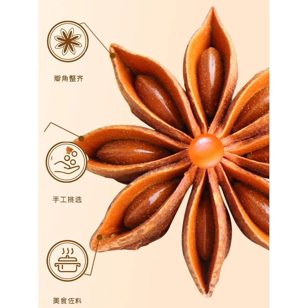 富昌大料*角大料家用香料调料大全火锅料底料卤肉料配料笋1g