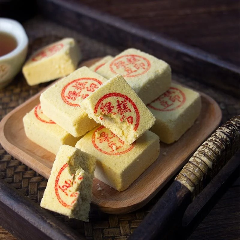 津顺祥老式绿豆糕桂花绿豆饼糕点心天津特产早餐零食小吃笋0g