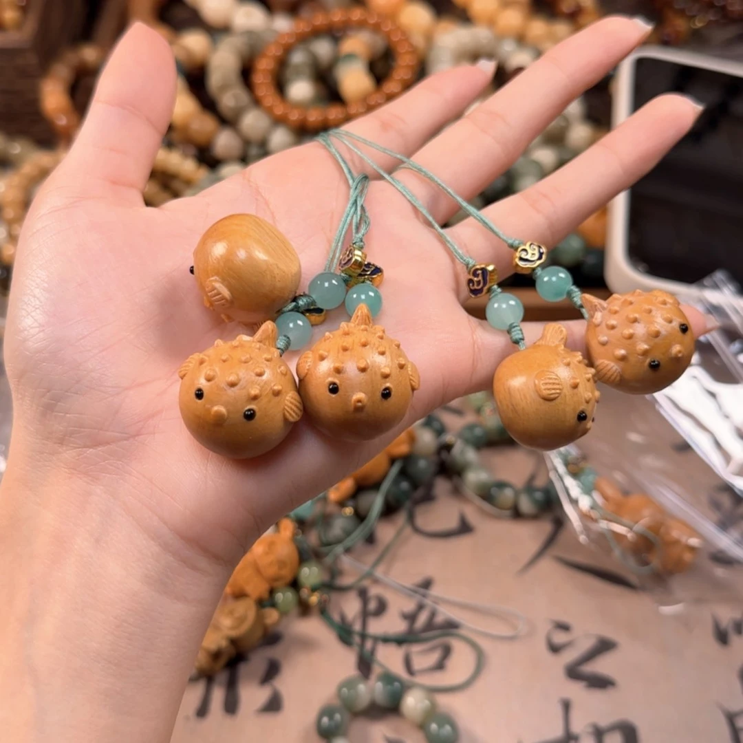 【闪购商品】白玉菩提手串芭比檀河豚