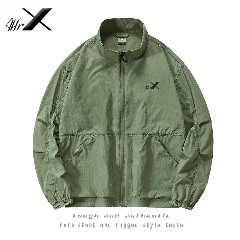 青禾热血防晒衣男士款夏季大码宽松防风防水防晒衣薄款户外皮肤衣