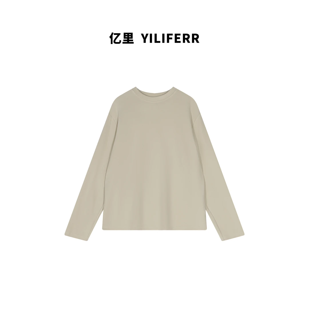 【YILI大码品牌】简约百搭套头圆领T恤 Y0423