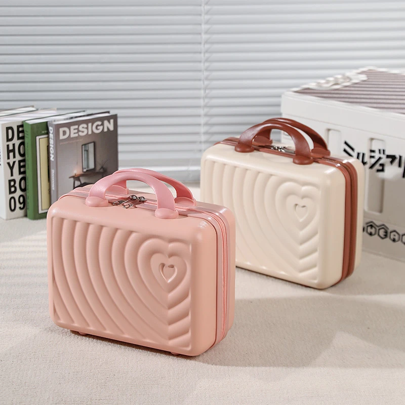 新款小清新行李箱14寸手提箱马卡龙色迷你旅行箱伴手盒子礼简约