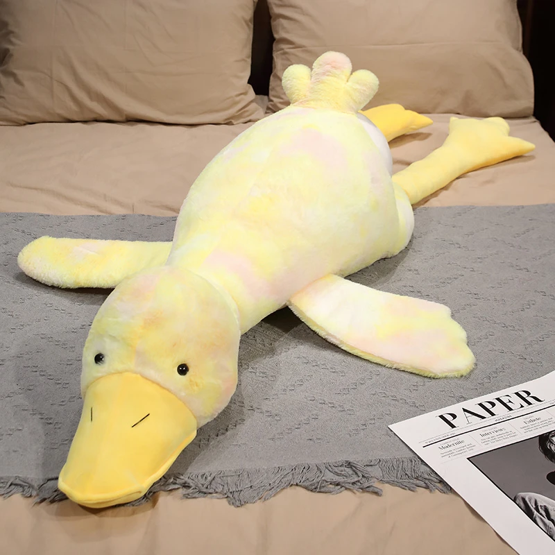 大白鹅睡觉抱枕毛绒玩具大鹅玩偶鸭子公仔布娃娃儿童节礼物送女生