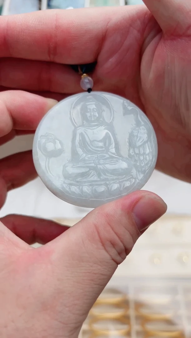 【闪购商品】翡翠颈饰未镶嵌 【浩哥甄选】天然缅甸A货翡翠