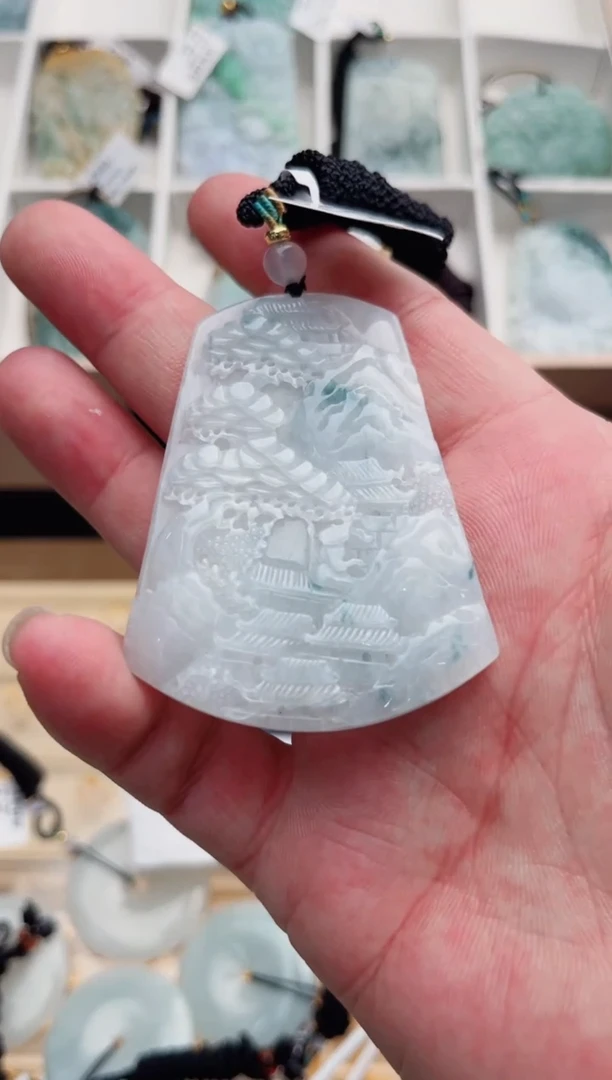 【闪购商品】翡翠颈饰未镶嵌【浩哥甄选】天然缅甸A货翡翠
