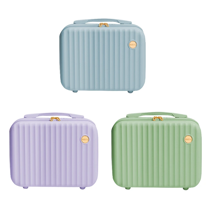 【老王宠粉专属】【帝柏】马卡龙色系手提化妆箱大容量收纳箱8861L BT