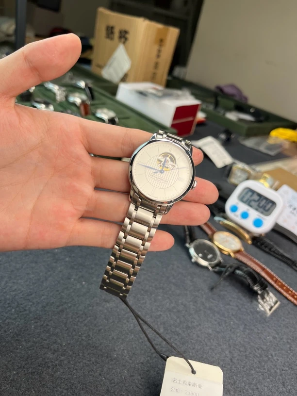 95新 Baume et Mercier/名士 克莱斯麦40表径自动机械男士手表