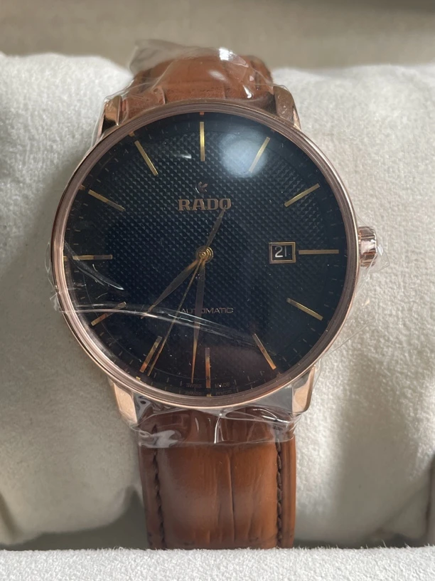 95新 Rado/雷达 晶璨 自动机械男士腕表