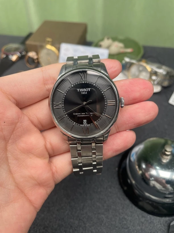 95新 Tissot/天梭 杜鲁尔 自动机械男士腕表 42直径
