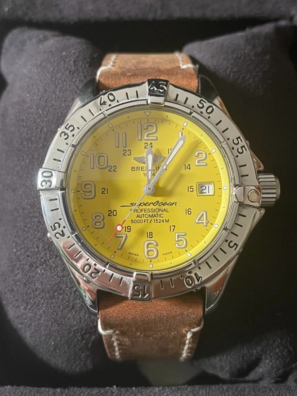95新 BREITLING/百年灵 复仇者自动机械男士腕表