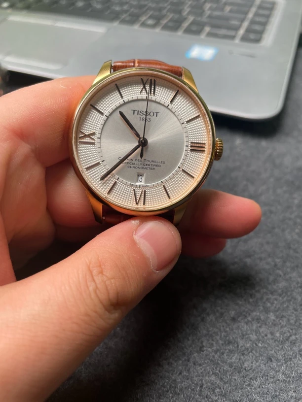 95新 Tissot/天梭 杜鲁尔系列，自动机械手表