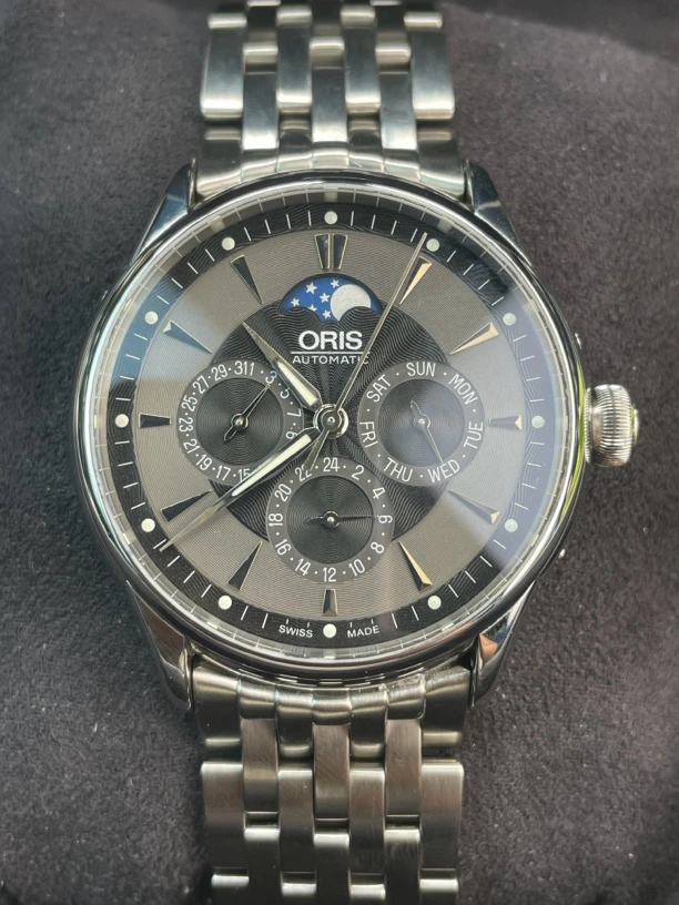 95新 Oris/豪利时 文化系列男士腕表，自动机械，表径40
