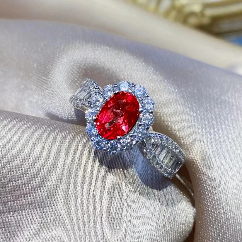 [红色梦境」轻奢气质百搭活口戒指