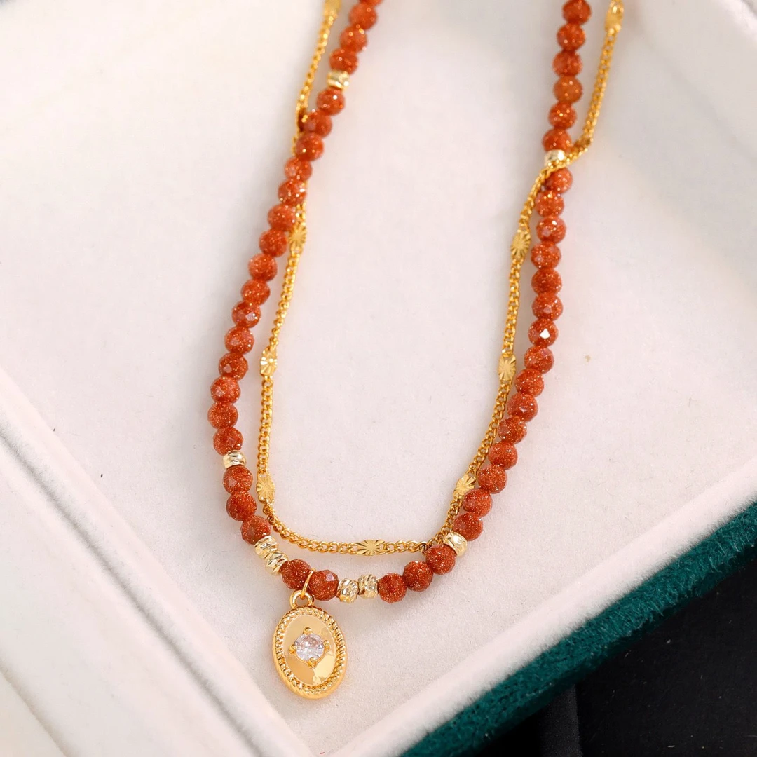 铜合金项链 《货号8519》复古时尚气质项链