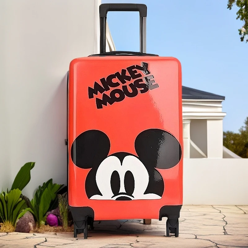 红色可爱时尚拉杆箱行李箱旅行箱儿童校园收纳行李箱拉杆箱登机箱