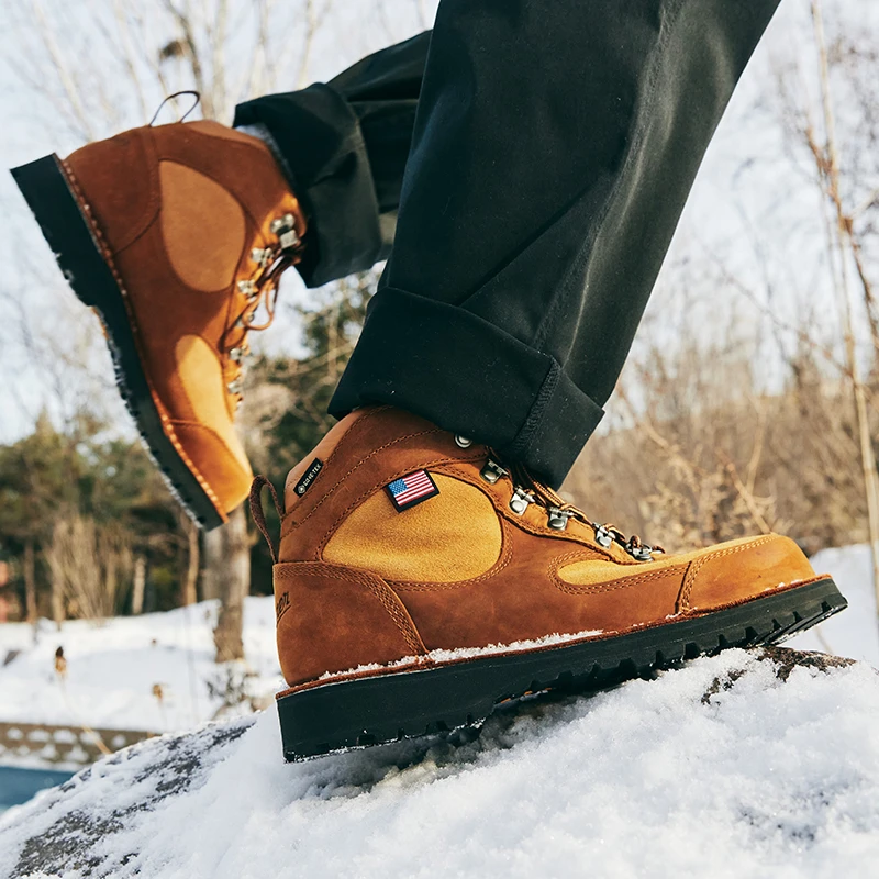 【山脊】DANNER丹纳秋冬户外鞋中帮徒步登山防水防滑复古男鞋