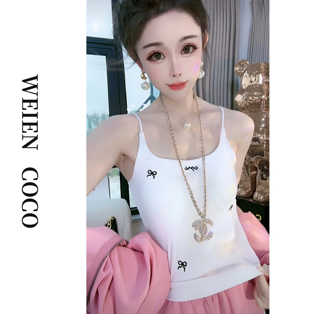 【薇恩COCO】时尚百搭打底美背性感吊带背心气质秋冬新款S2342