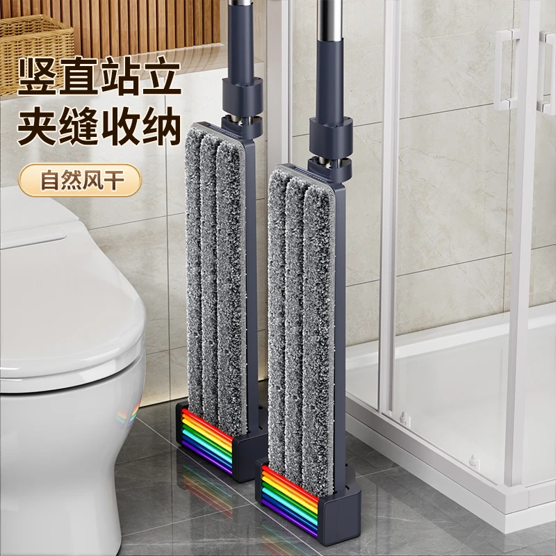 拖把免手洗懒人拖地神器平板旋转拖布家用墩布吸水一拖净干湿两用