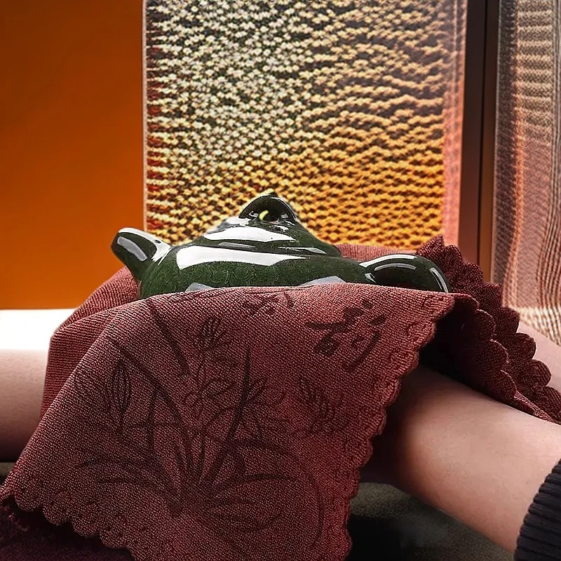 茶台茶几垫禅意加厚毛巾茶桌道功夫茶具抹布茶巾茶布吸水茶道用具