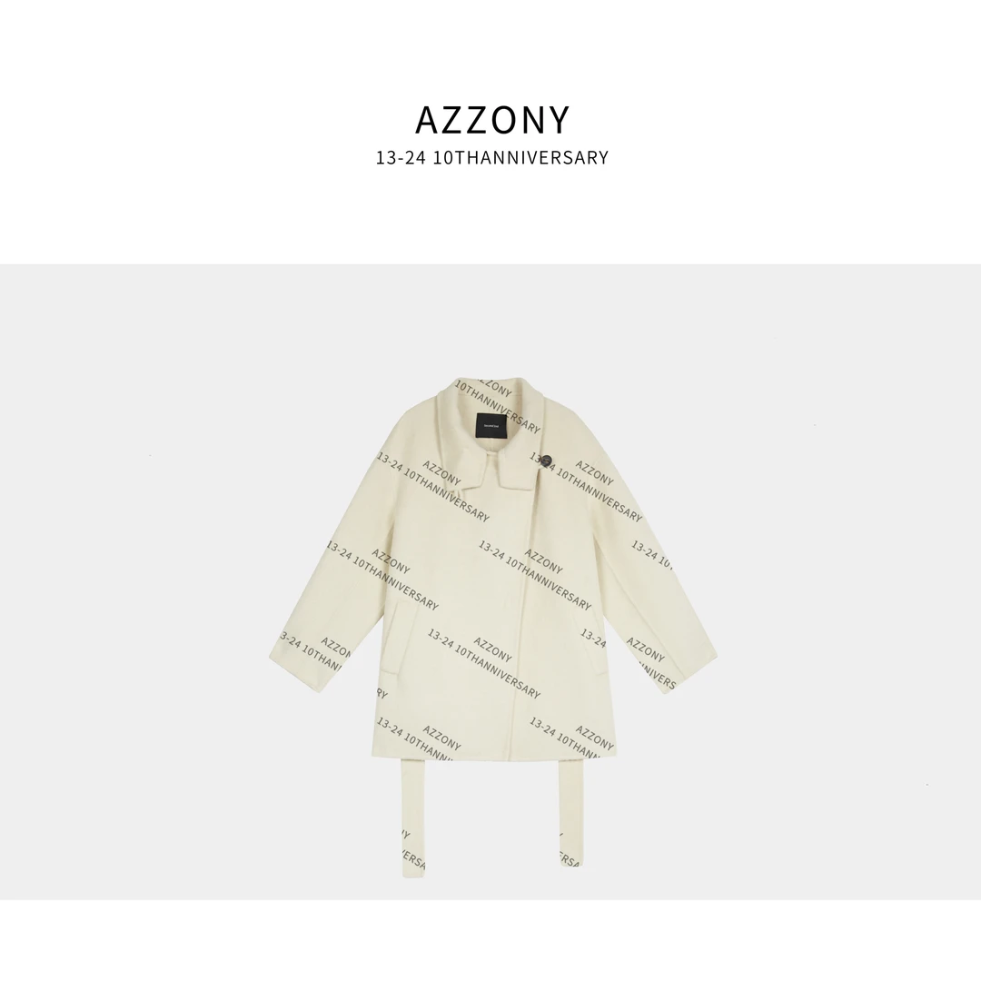 Q  YYL  风衣版米色大衣    WF11006