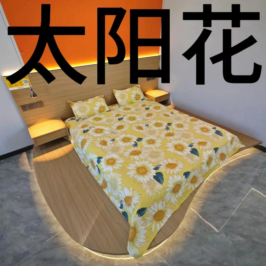 加厚床单老粗布单人双人家用被单学生棉麻吸汗透气四季