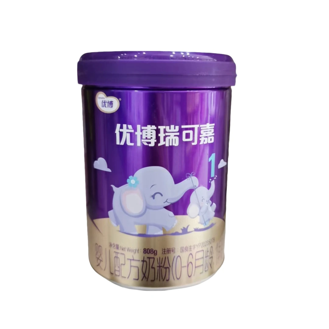【1段】优博瑞可嘉婴儿配方奶粉（0-6月）808g/桶