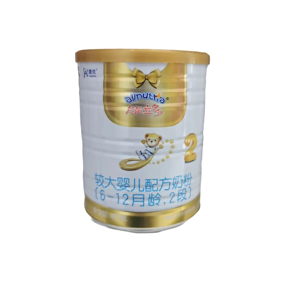 【2段】澳优能力多-较大婴儿配方奶粉 （6-12月）400g/桶