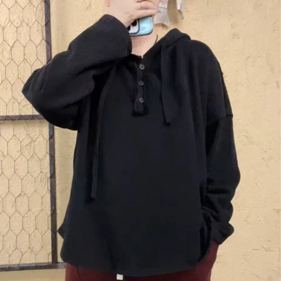 啵啵CM867炒色帽版加绒卫衣