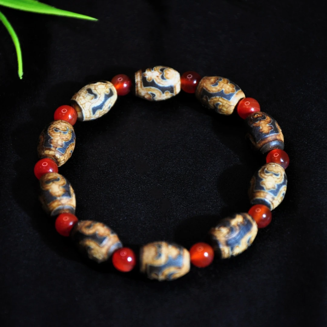 非金属布艺手链 【千万福】火供-宝瓶阵阵设计典雅单圈手串A0130219