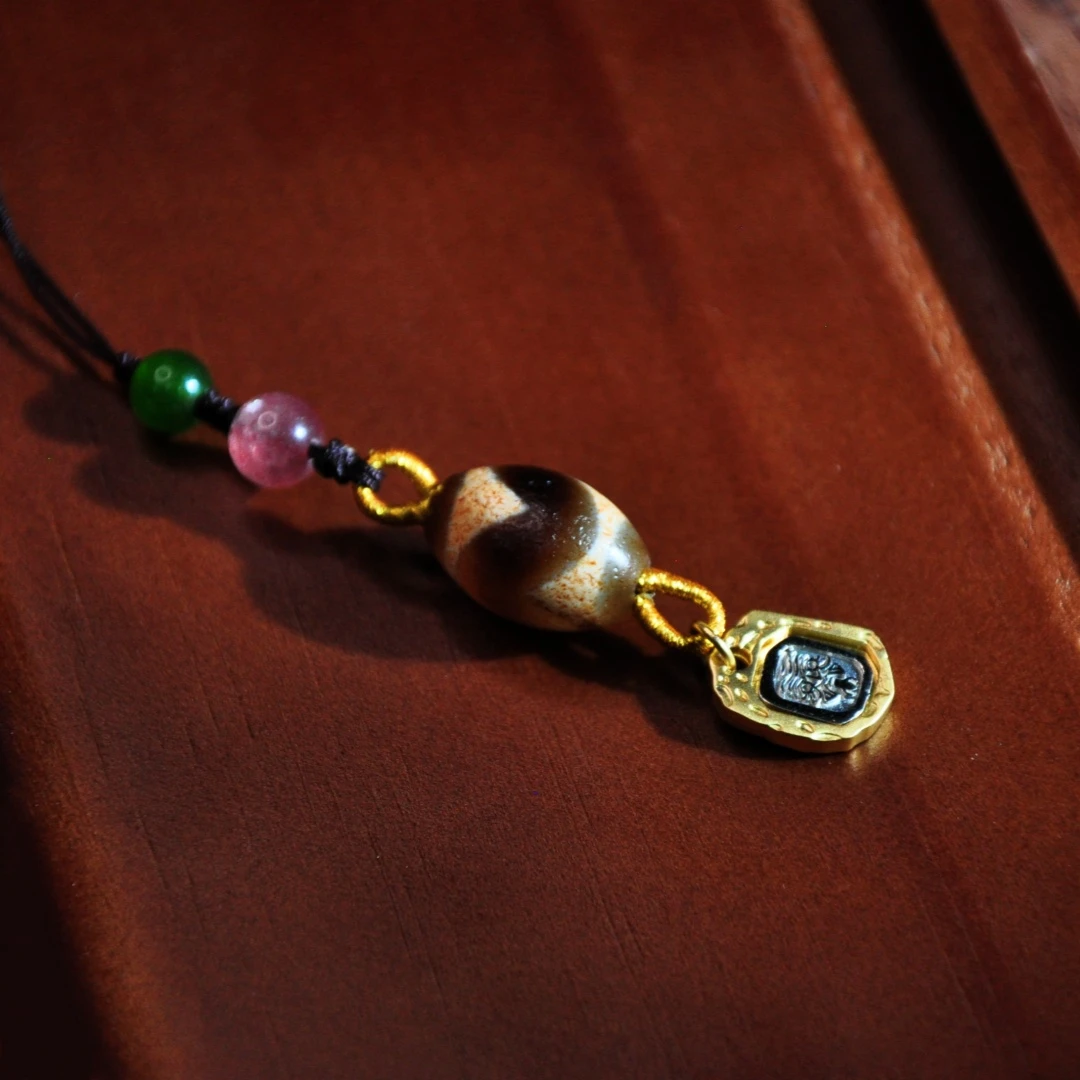 【千万福】牙牙扎基民族风编织挂件-A1090140